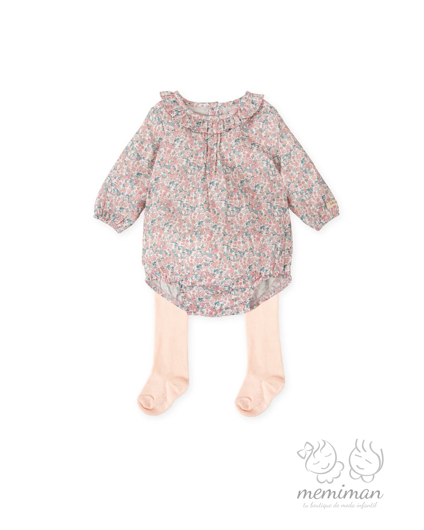 1470W25 BOUQUET Pelele Flores