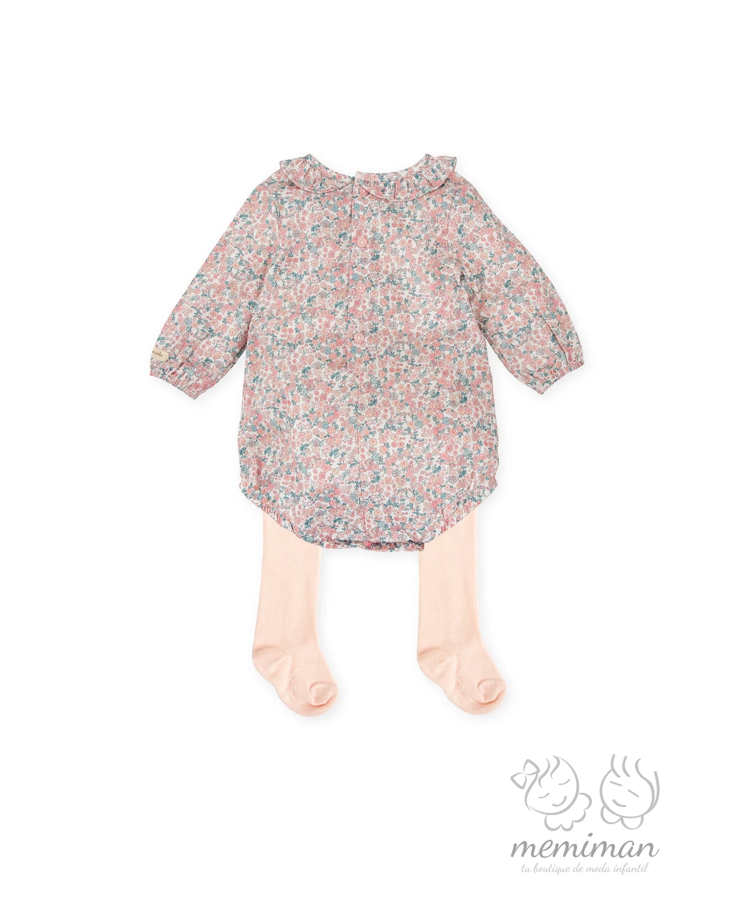 1470W25 BOUQUET Pelele Flores