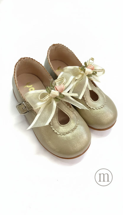 32404CH Zapato nacarado hebilla