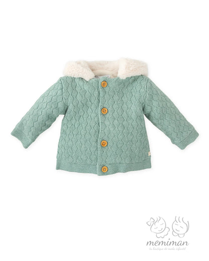 1830W25 BOUQUET Hooded Tricot Jacket