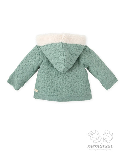 1830W25 BOUQUET Hooded Tricot Jacket