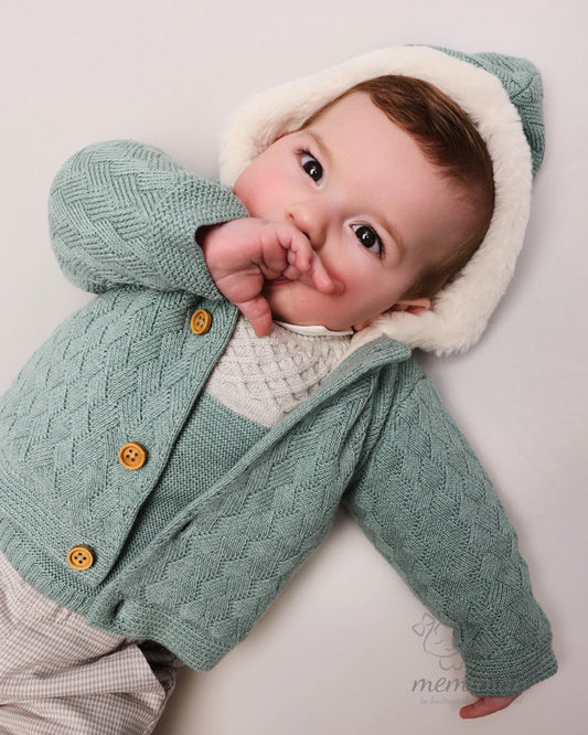 1830W25 BOUQUET Hooded Tricot Jacket