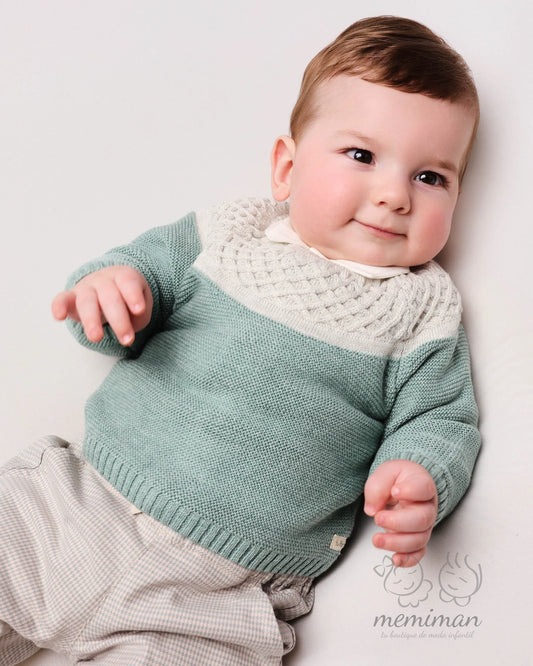 1854W25 BOUQUET Baby Jersey Border