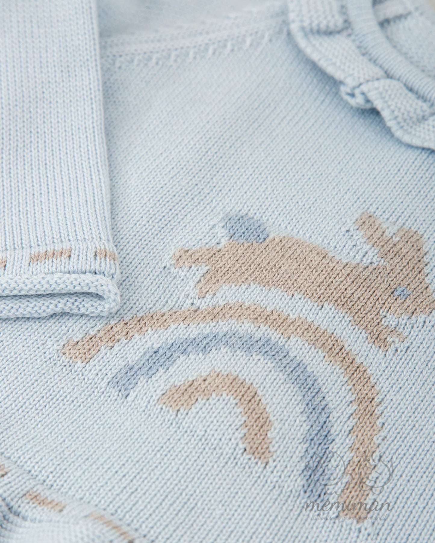 Pull lapin bébé fille JUMPING 1869W25