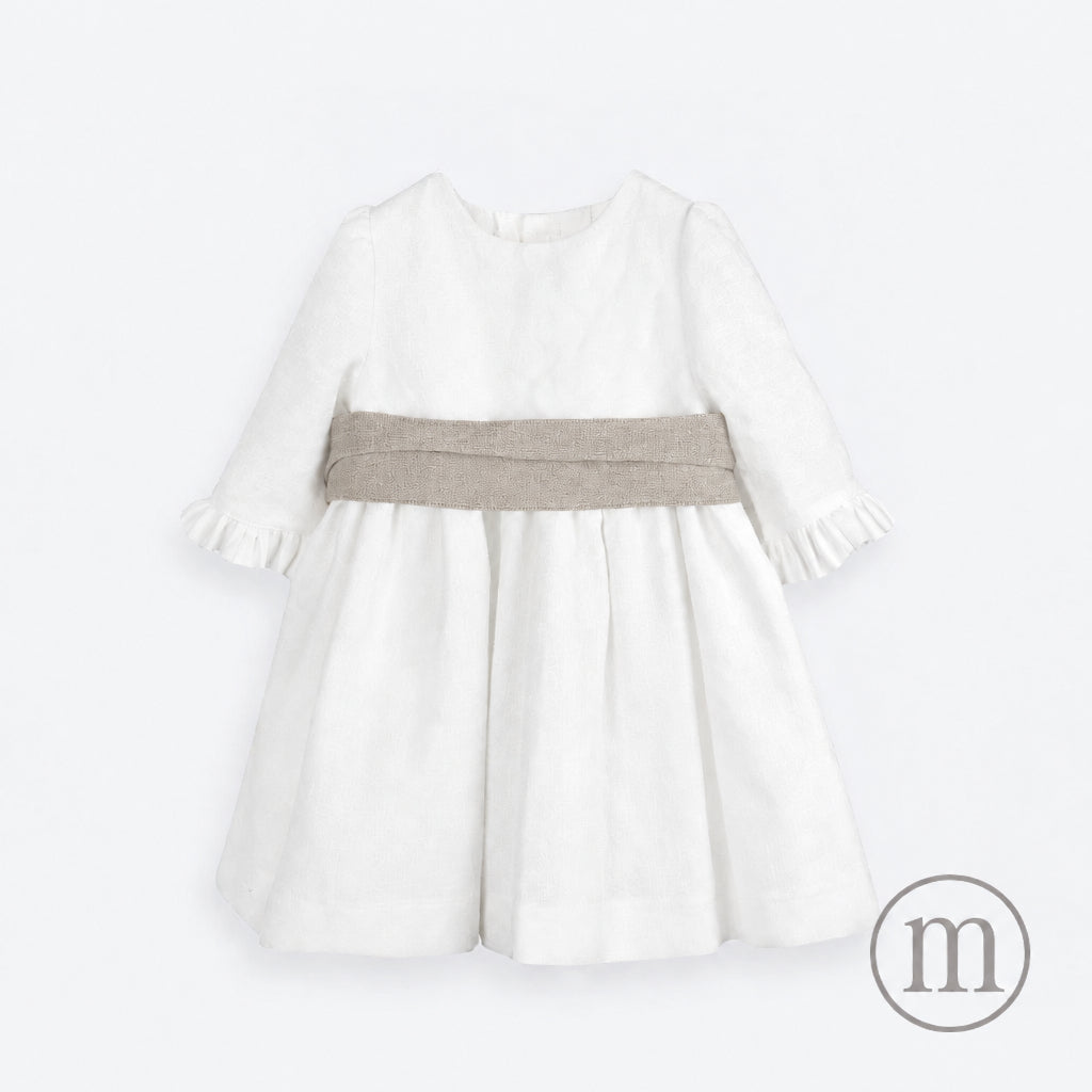 190402MF Vestido Lino Cermonia )