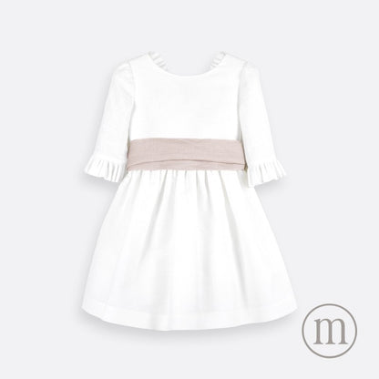 190402MF Vestido Lino Cermonia )