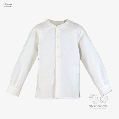 39-0220-2 Chemise à manches longues pour garçon 