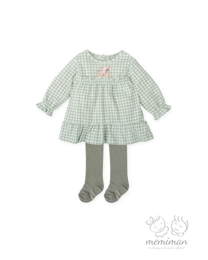 2281W25 PATIO Vestido Cuadros