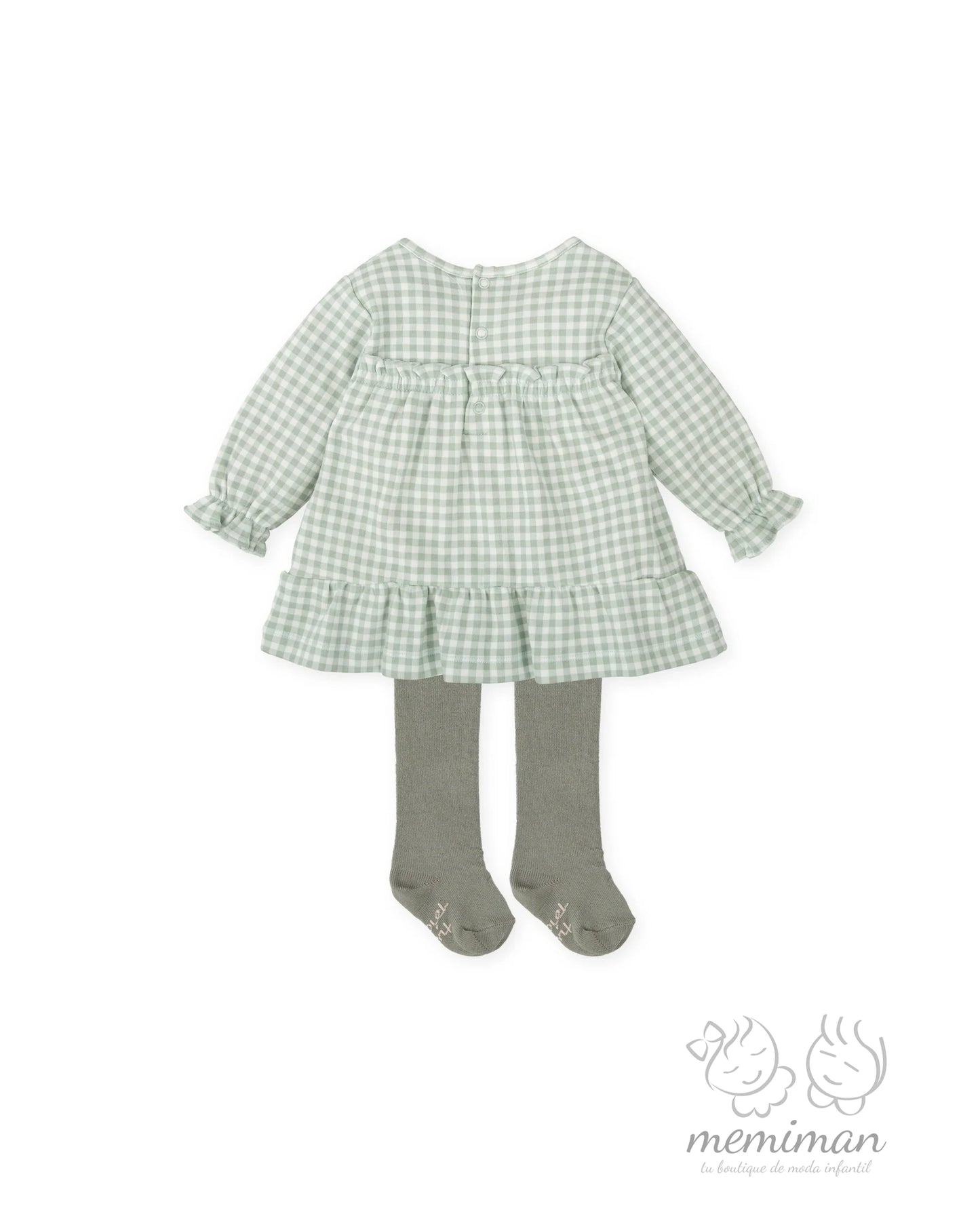 2281W25 PATIO Vestido Cuadros