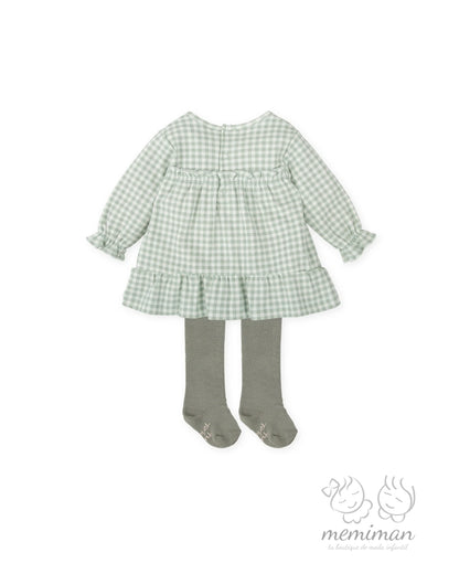 2281W25 PATIO Vestido Cuadros