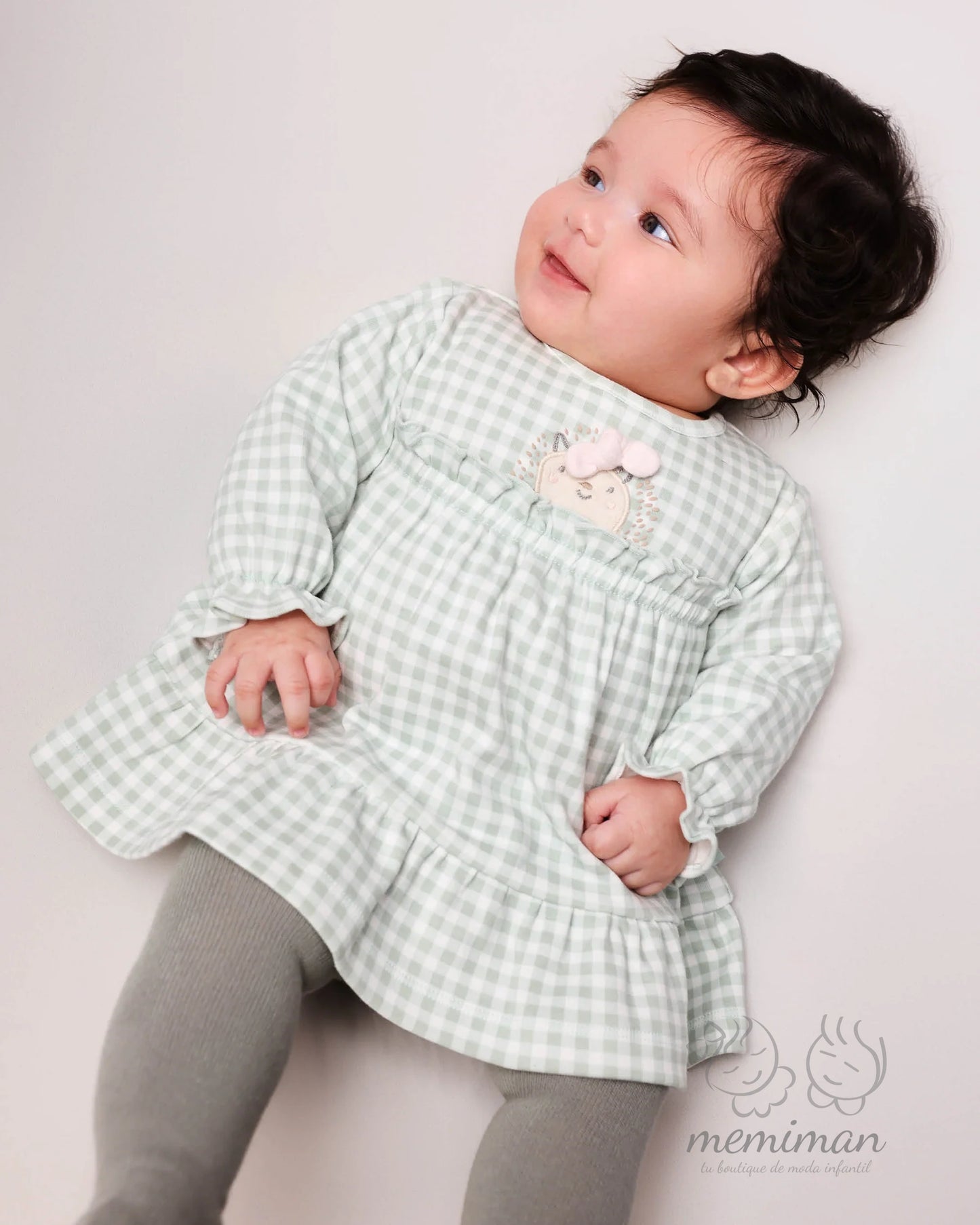 2281W25 PATIO Vestido Cuadros