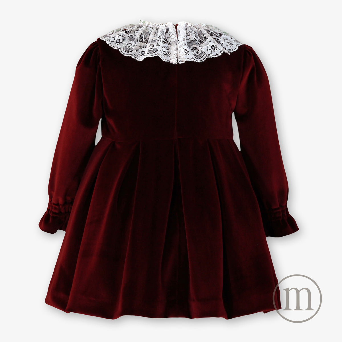 40-0229-V Vestido Infantil Terciopelo