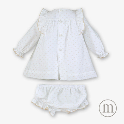 40-0022-VB Vestido Bebé Braguita
