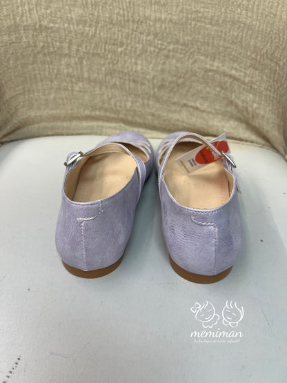 25534 Zapato Hebilla Pala Perforada