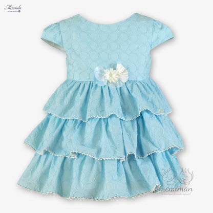 Robe enfant à volants 39-0237-V 