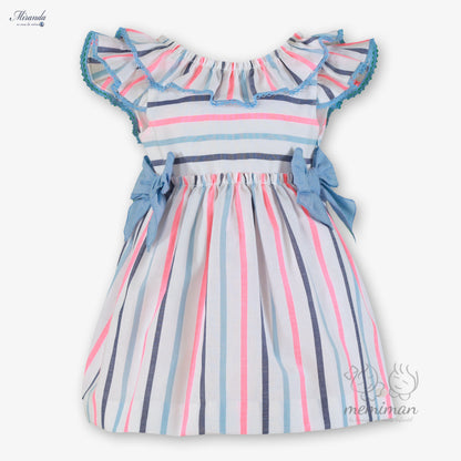 39-0244-V Striped Children's Dress 