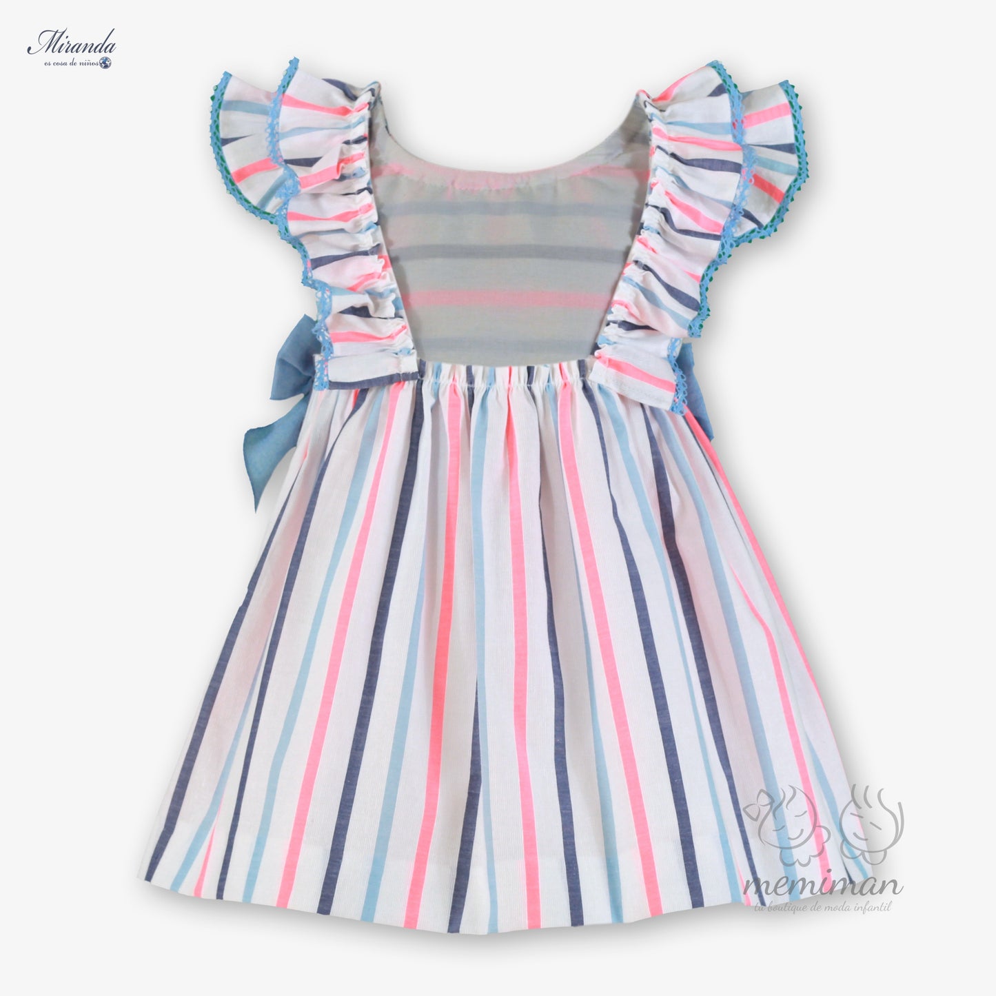 39-0244-V Striped Children's Dress 