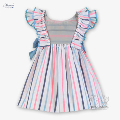 39-0244-V Striped Children's Dress 