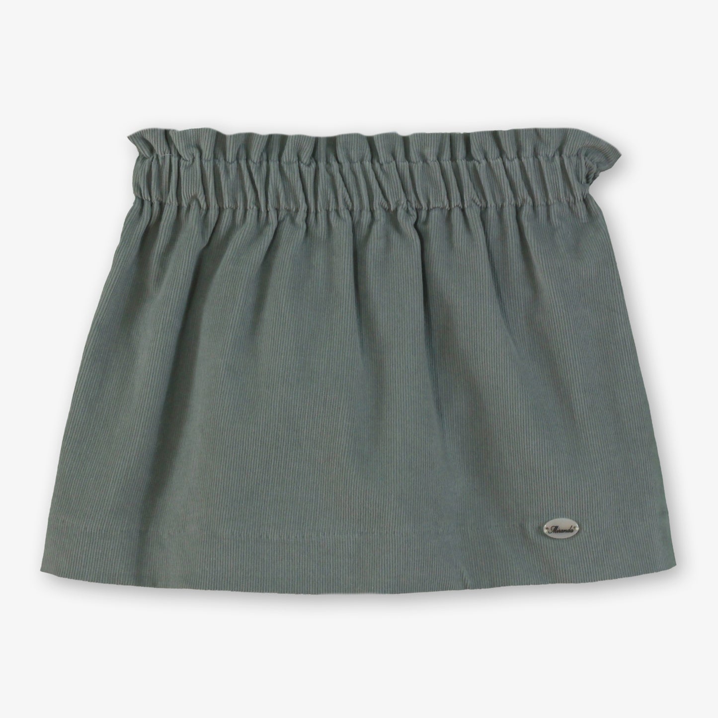 38-0255-F Girl's Skirt with Buttons 