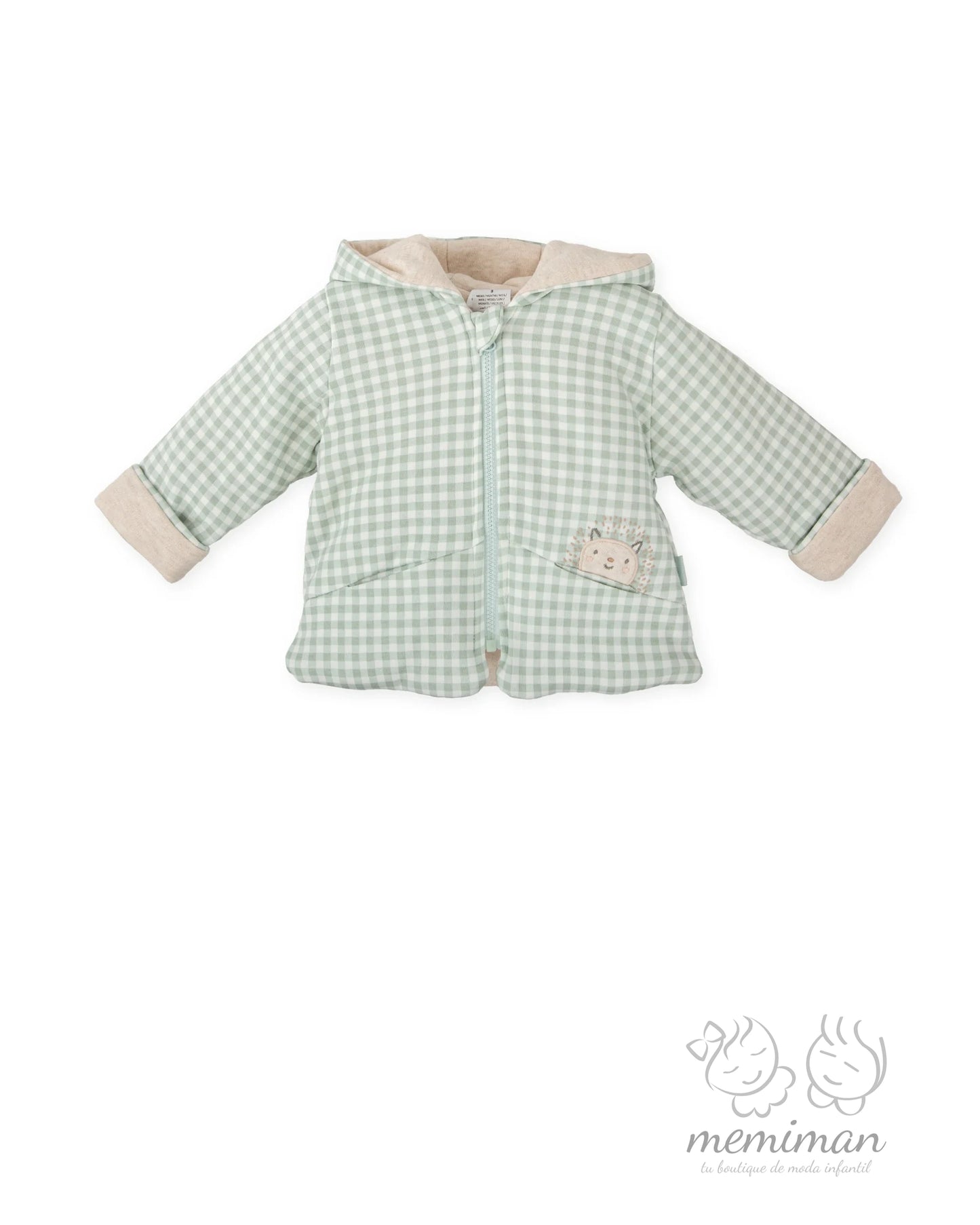 2575W25 PATIO Check Hooded Jacket 