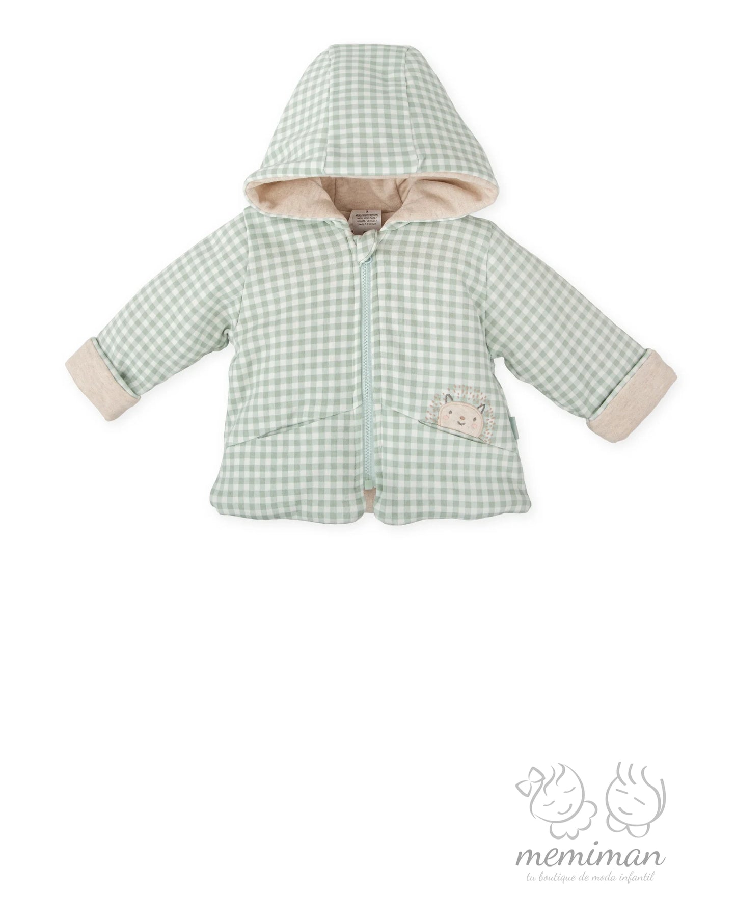 2575W25 PATIO Check Hooded Jacket 