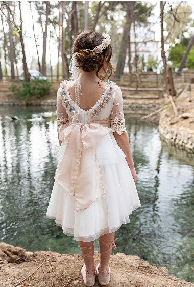 26029 Vestido Ceremonia/Comunión ROCÍO