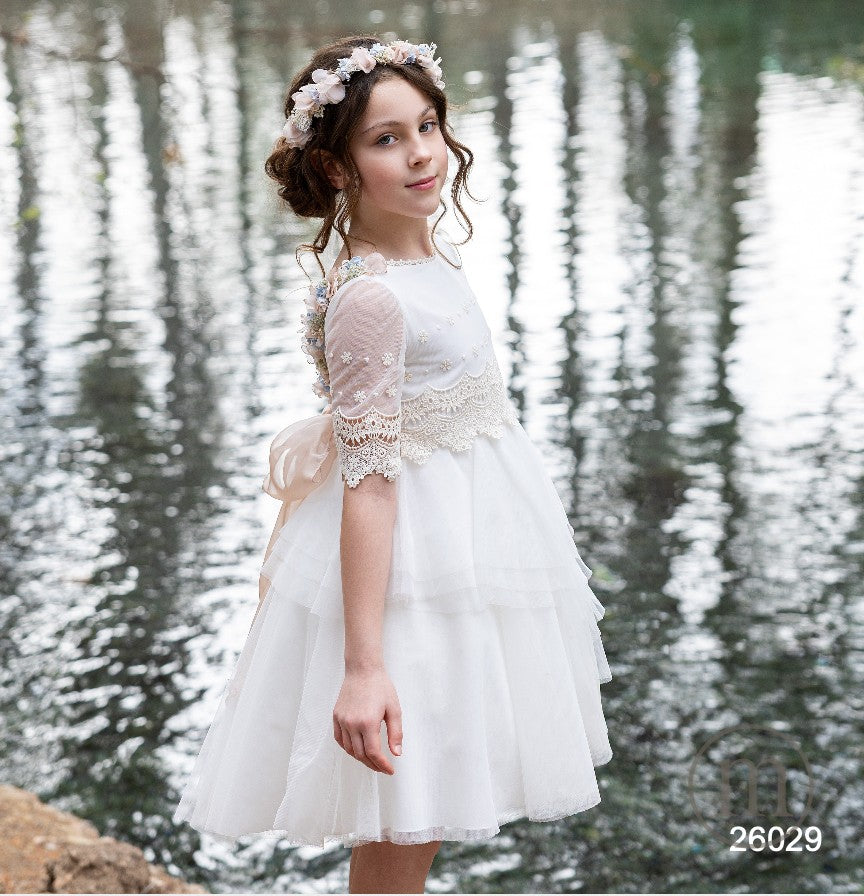 26029 Vestido Ceremonia/Comunión ROCÍO