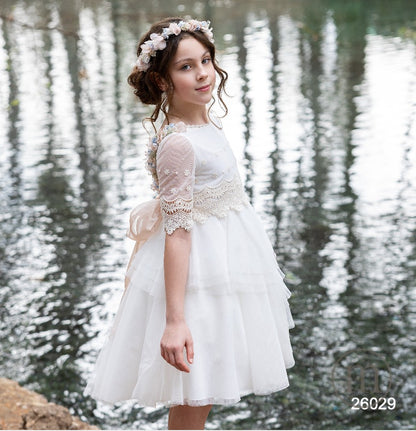 26029 Vestido Ceremonia/Comunión ROCÍO