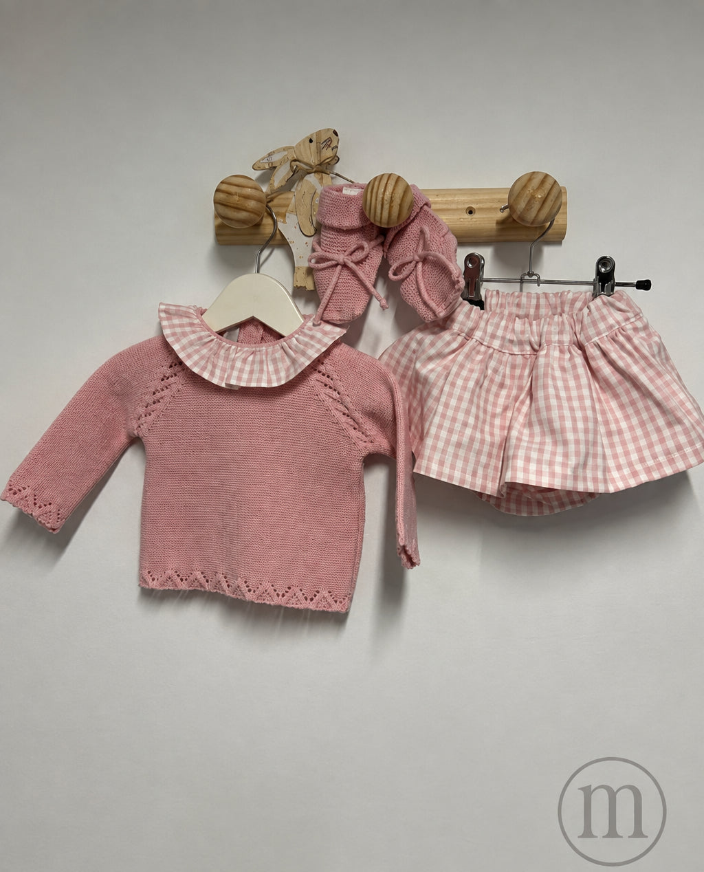 26355 Conjunto Falda Oliva