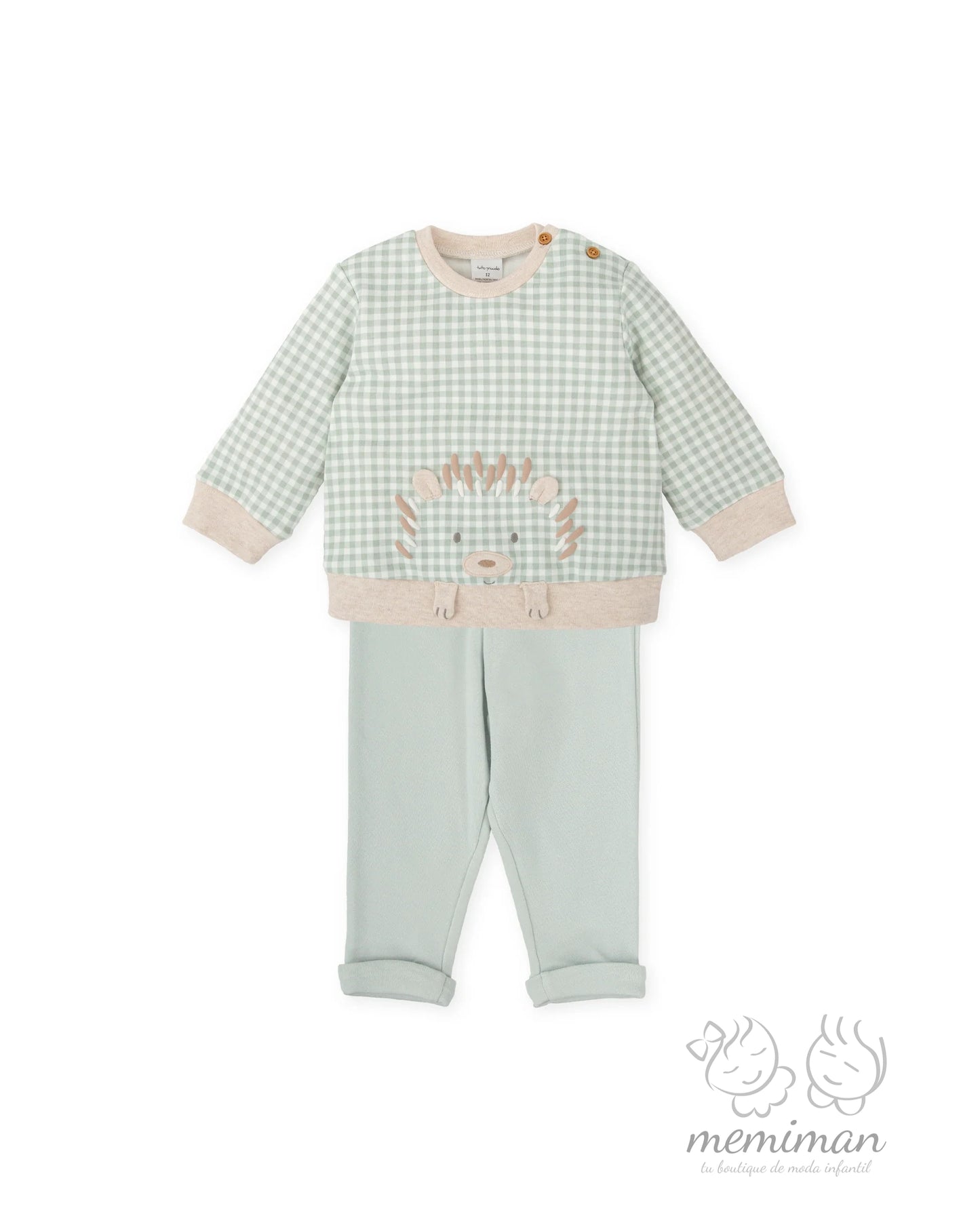 2701W25 PATIO Baby Hedgehog Set