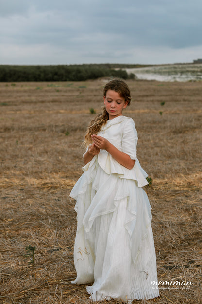 AGNES Vestido comunión dos piezas