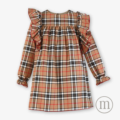 40-0300-V Vestito Bambino a Quadretti