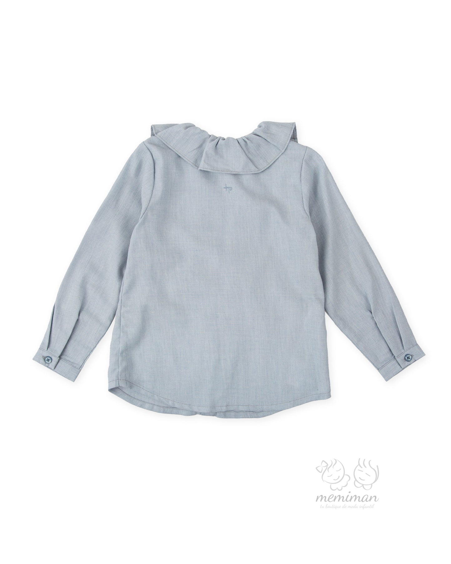 3019W25 DOMA Chambray Porcelain Blouse 