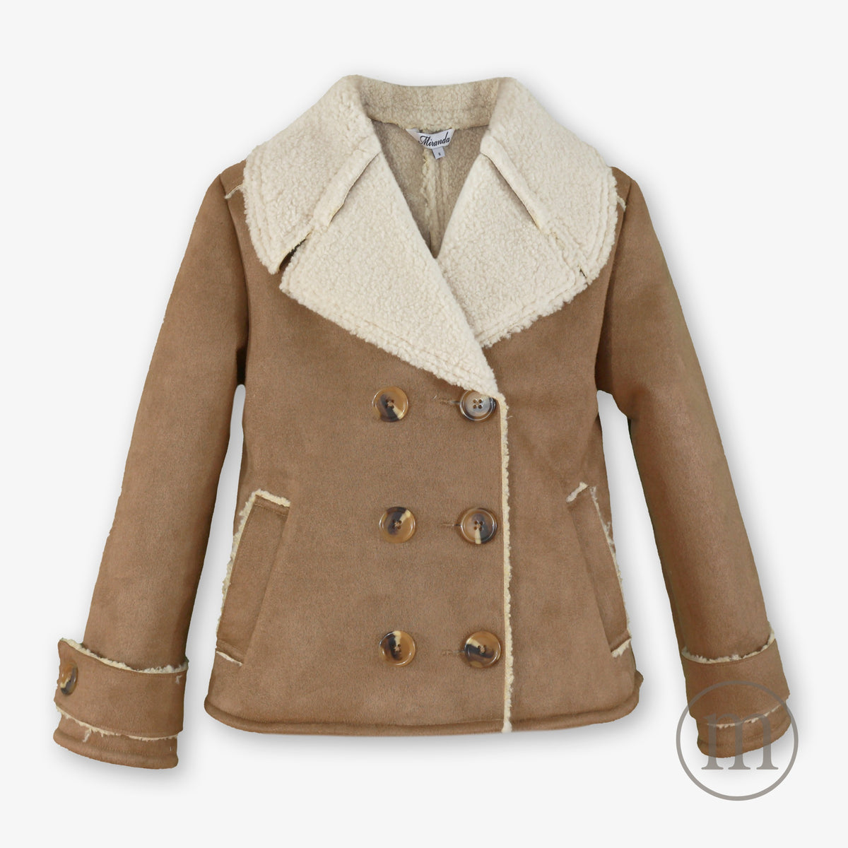 40-0319-Chaqueta Piel Niña