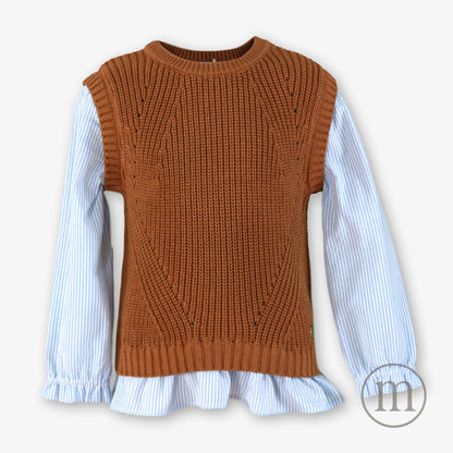 40-0319-2 Blusa-Chaleco Niña