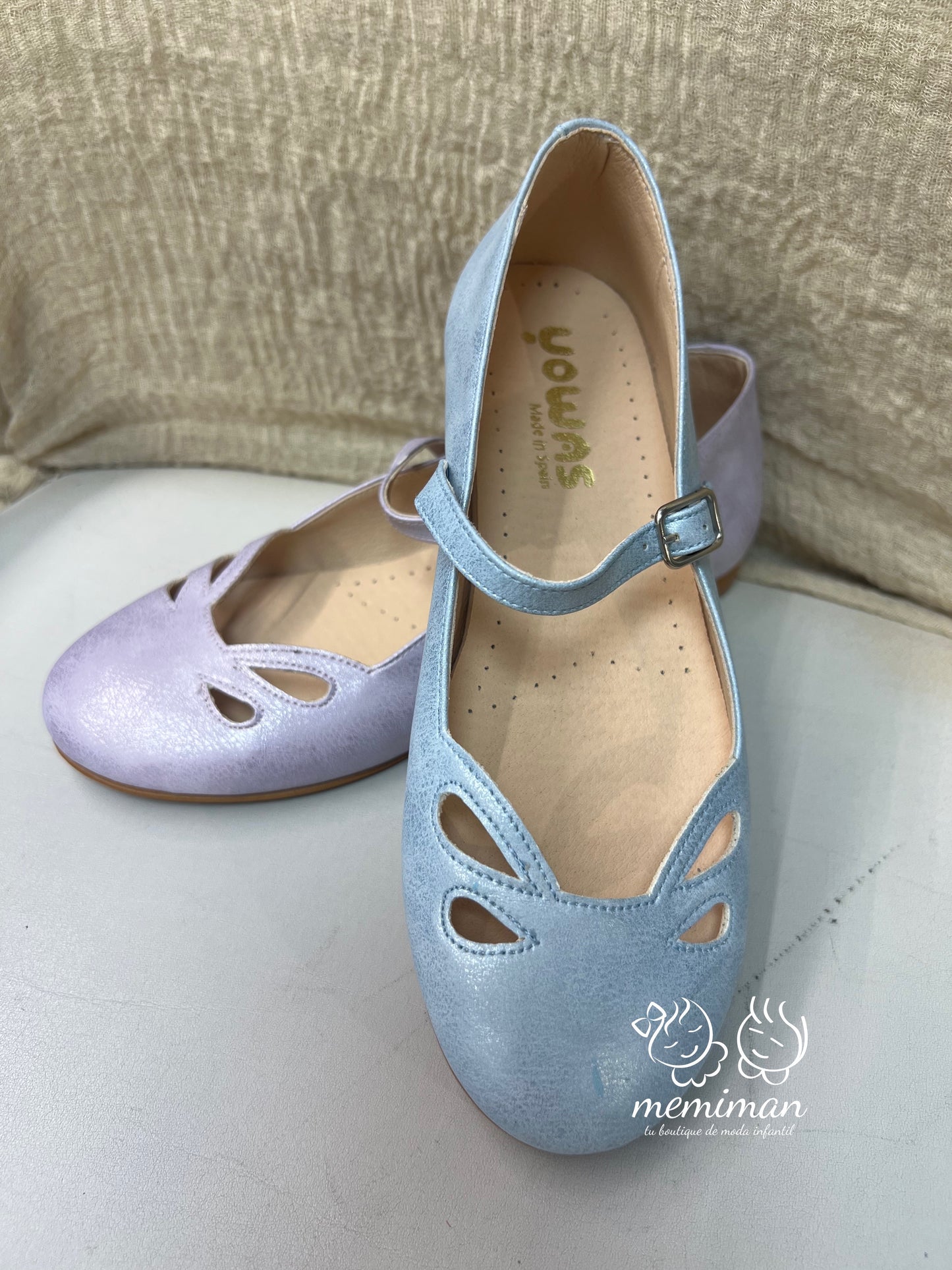 25534 Zapato Hebilla Pala Perforada