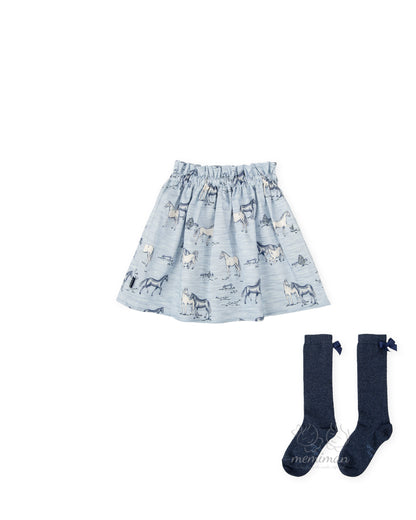 3670W25 DRESSAGE Horse Skirt