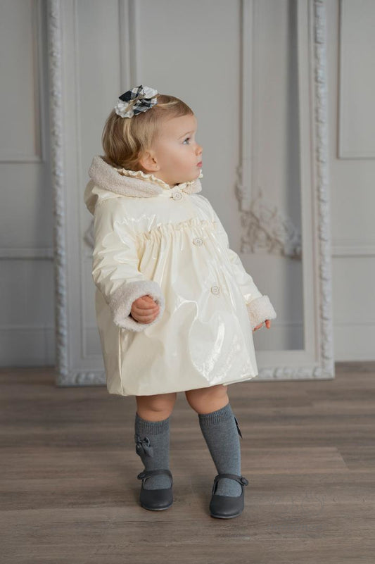 38-0159-A Manteau bébé fille 