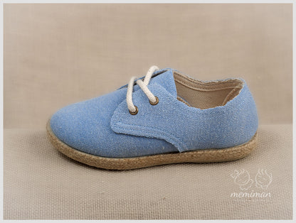 3BLPIAZU Blucher Piqué 
