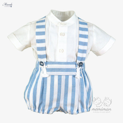 39-0040-23 Baby Boy Striped Set 