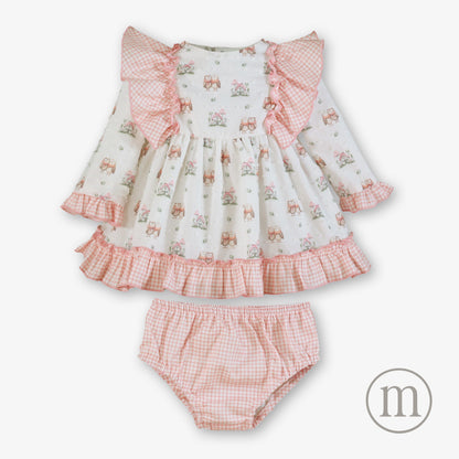 40-0040-VB Vestido Bebé Braguita