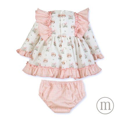 40-0040-VB Vestido Bebé Braguita