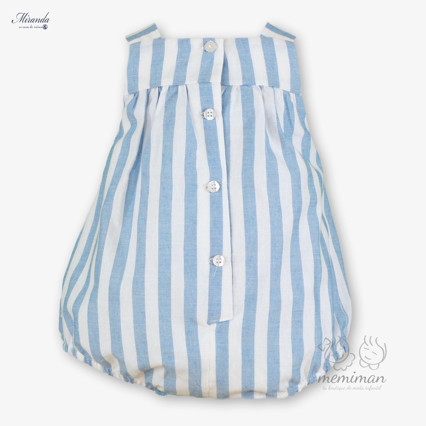 39-0041-3 Baby Blue Romper 