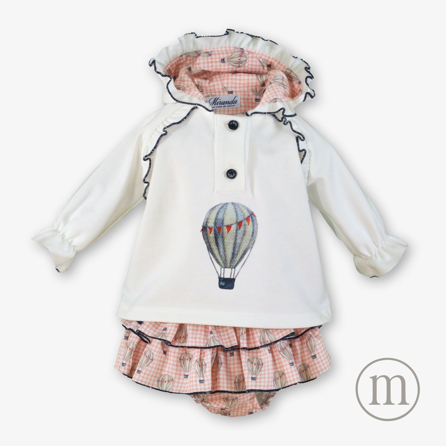 40-0044-23 Conjunto Bebé Niña Globo