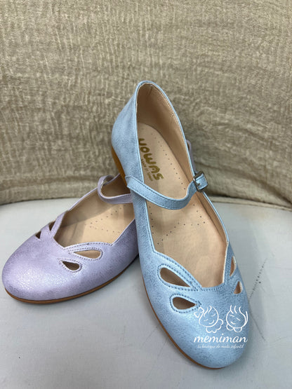 25534 Zapato Hebilla Pala Perforada