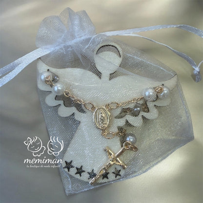 ROSARIO Pulsera de perlas