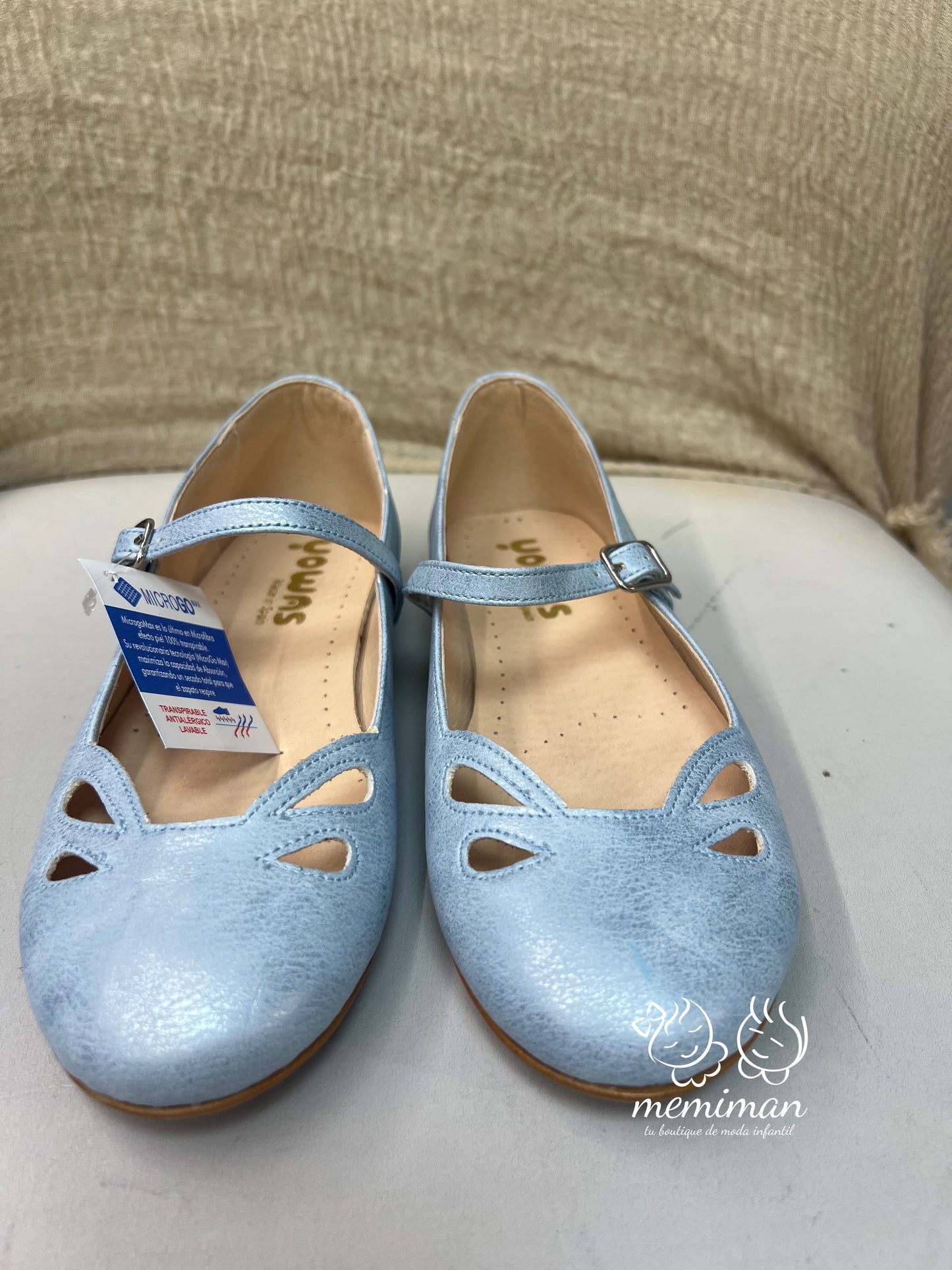 25534 Zapato Hebilla Pala Perforada