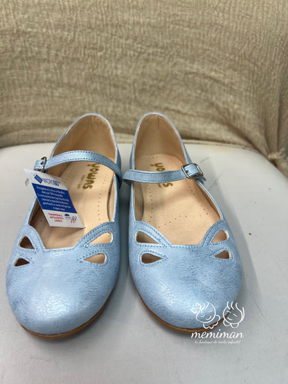 25534 Zapato Hebilla Pala Perforada