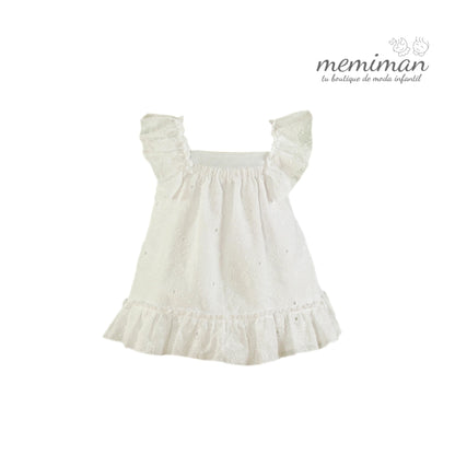 35-0500-V Vestido bebé blanco