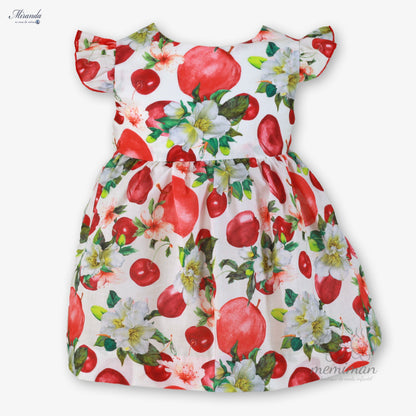 39-0501-V Robe Bébé Fruits